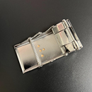 老式 皮带铁合金滚轮扣头滚轴扣无孔无牙腰带头自动扣腰带头腰带扣