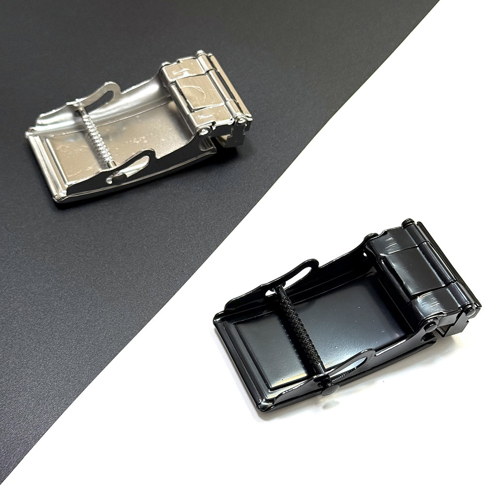 男士无牙滚轴皮带扣头无孔滚珠扣