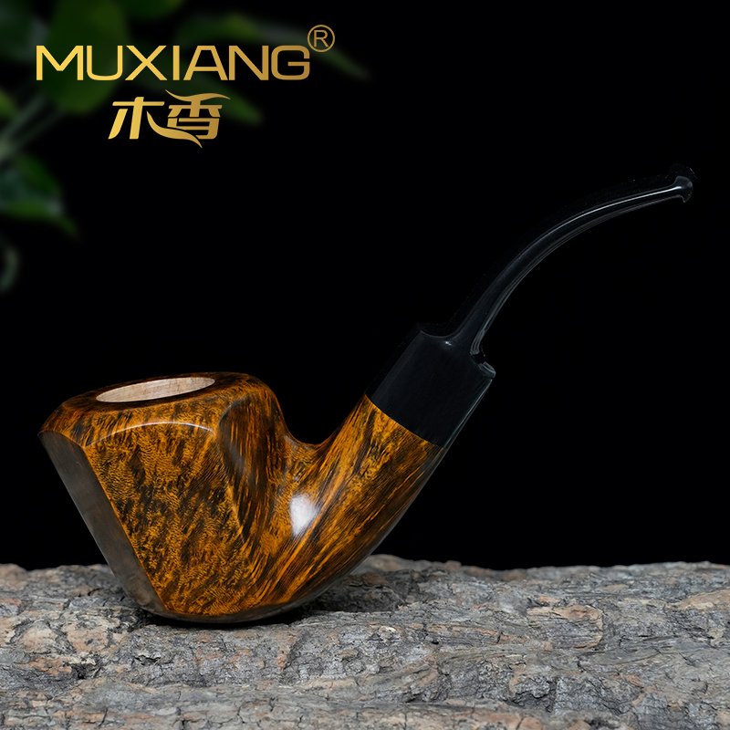 进口石楠木烟斗男士手工实木烟斗