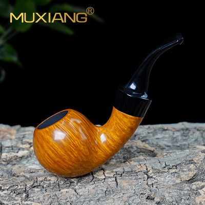 木香手工迷你一口香石楠木烟斗