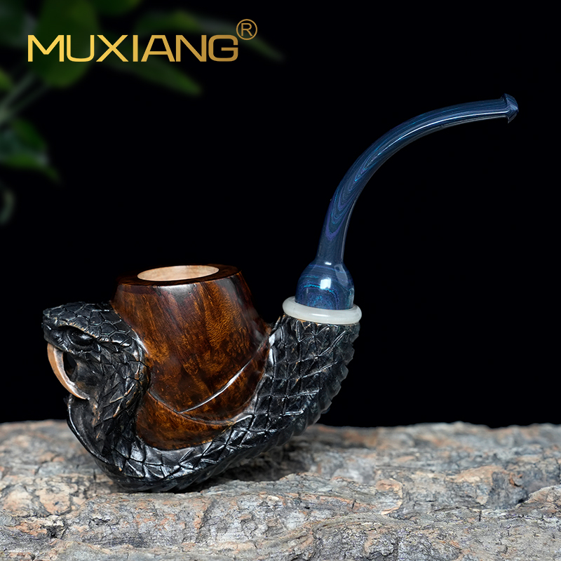 进口石楠木烟斗男士手工实木烟斗