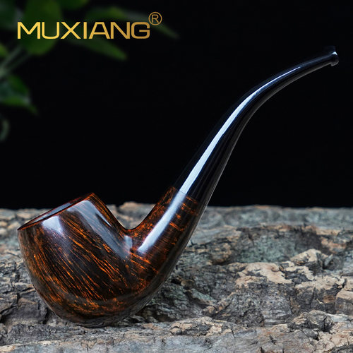 木香手工石楠木弯柄小斗