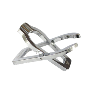 烟具烟斗配件 石楠木烟斗架不锈钢折叠金属烟斗架子 烟斗单斗架