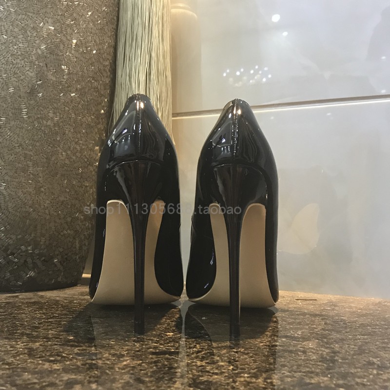 性感裸色大码超高跟鞋