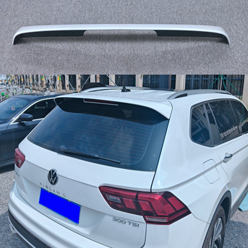 适用于17-25款大众途观L尾翼TIGUAN L专用改装免打孔装饰小顶翼
