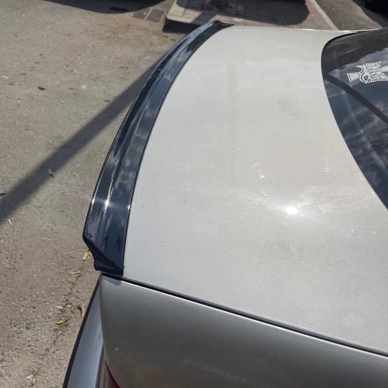 定制适用于宝马e46尾翼宝马318i320i325i330i专用改装免打孔烤漆