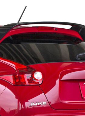 适用于08-17款日产JUKE尾翼打孔安装ABS材质烤漆juke改装定风翼