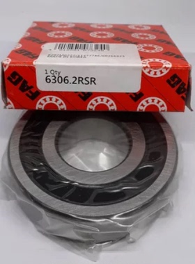 德国FAG进口轴承 6306.2RSR.C3 高速轴承 6306-2RS1/C3 6306DU