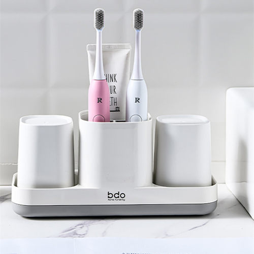 bdo漱口杯置物架家用洗漱杯套装牙缸牙膏牙刷杯情侣刷牙杯子一对
