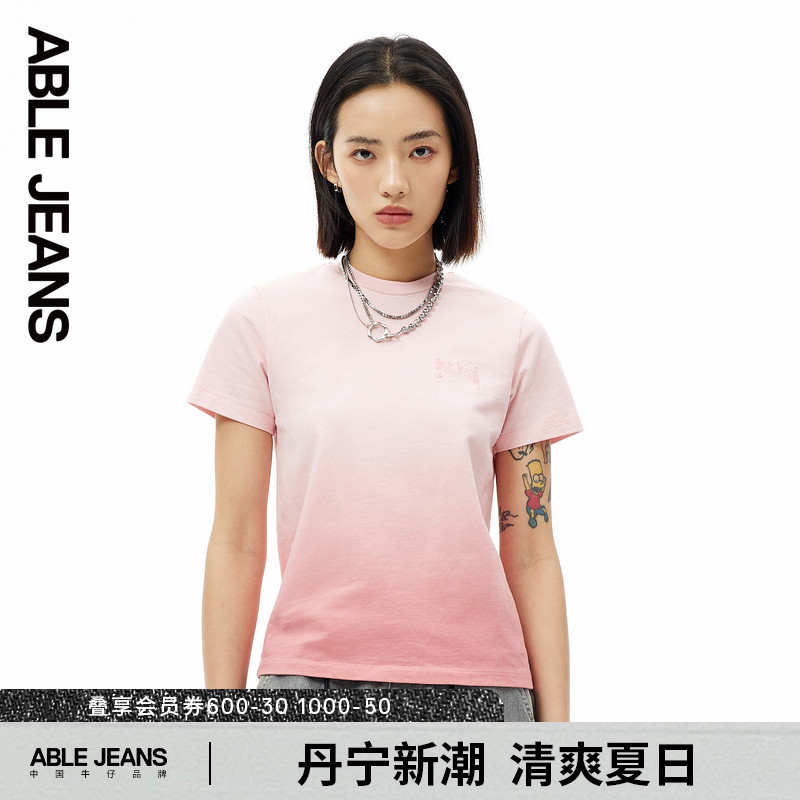 春季短袖T恤ABLEJEANS
