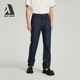 JEANS 男士 直筒裤 ABLE 2025冬季 新款 复古水洗中腰直筒牛仔裤