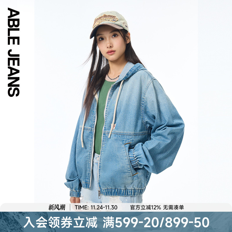 ABLEJEANS25新款女士夹克外套
