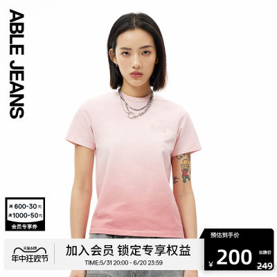 春季短袖T恤ABLEJEANS