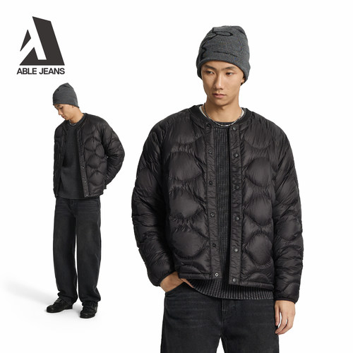 慵懒舒适短款羽绒服ABLEJEANS