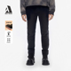 加绒加厚小脚牛仔裤 ABLE 男 冬季 新款 JEANS 工程师立体锥形裤