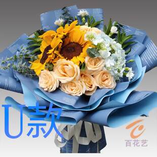 生日纪念康乃馨河南三门峡花店送花陕县卢氏县义马市同城鲜花速递