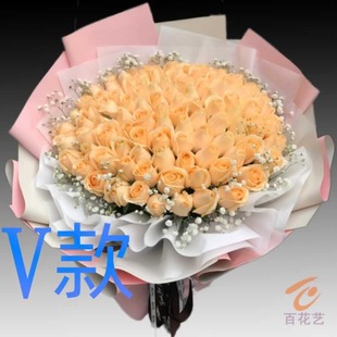 生日祝寿白玫瑰四川乐山花店送花峨眉山市中区沙湾区同城鲜花快递