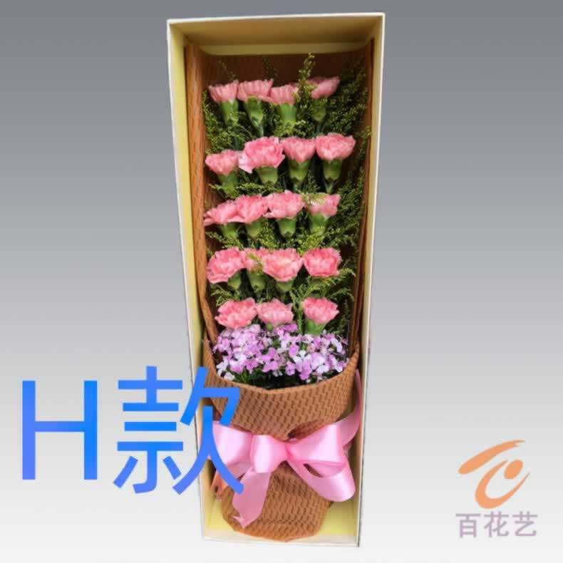 生日周年康乃馨河南信阳订花店送花淮滨县息县浉河区同城鲜花速递