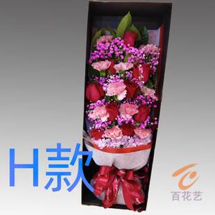 生日纪念康乃馨湖南怀化花店送花靖州县通道县洪江市同城鲜花速递