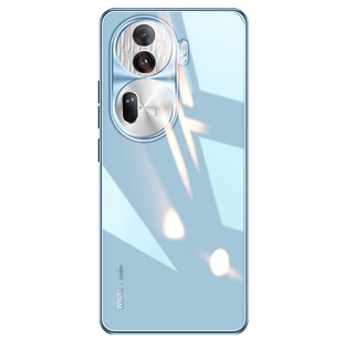 适用opporeno11手机壳reno11pro新款高端玻璃全包防摔保护套oppo高级感男士女款曲面屏系列reno11外壳5g外壳