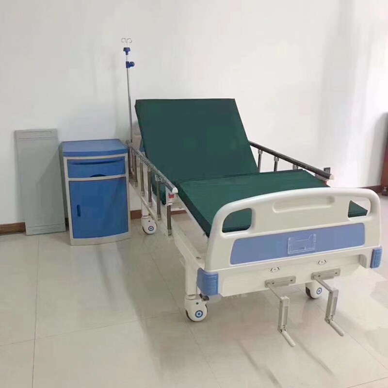 医用普通双摇病床普通病房床输液床抢救床医院单摇病床换药护理床