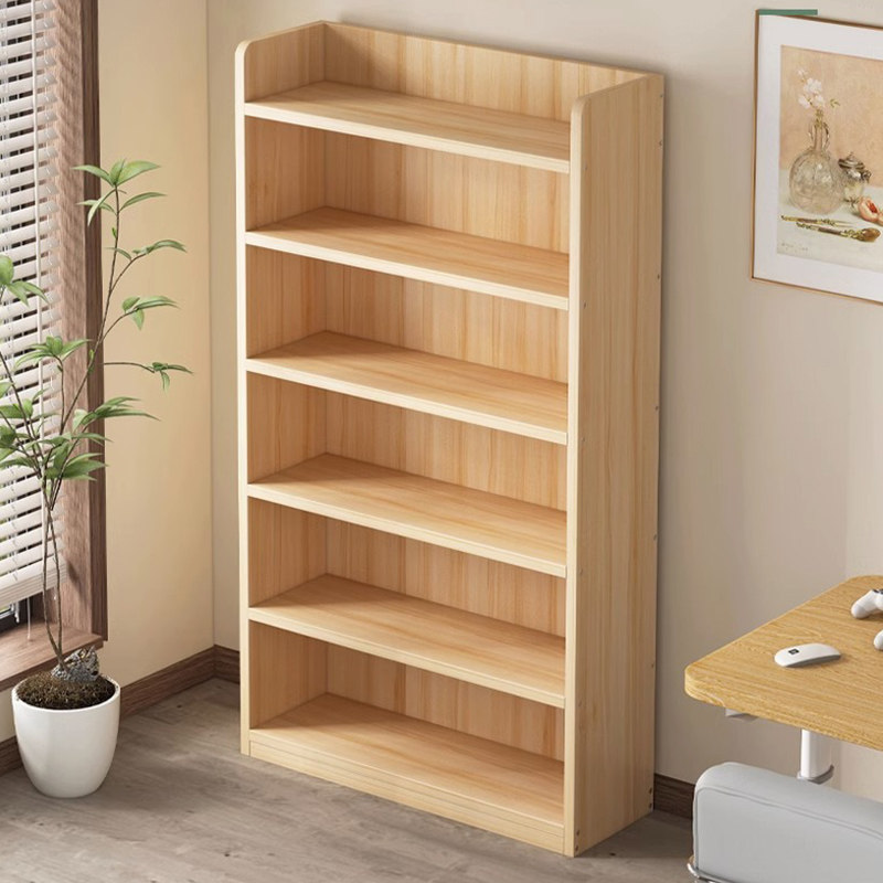 书架落地置物架一体靠墙实木儿童学生阅读家用书柜桌面上收纳柜子,住宅家具,书架,淘宝优惠券,粉丝福利购,淘宝优惠卷