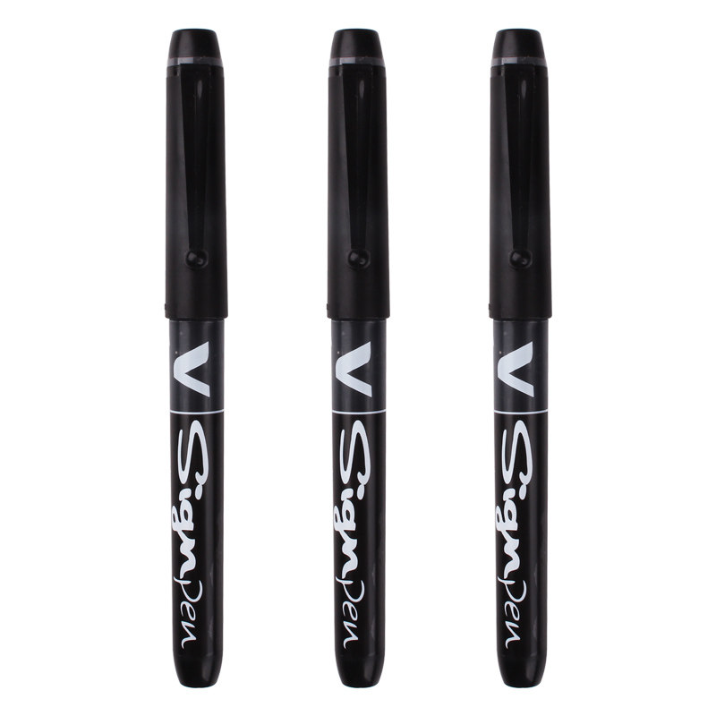 일본 PILOT BAILE SW-VSP 대용량 스케치 펜 V-SIGN PEN 시그니처 펜 파이버 펜 마커 펜