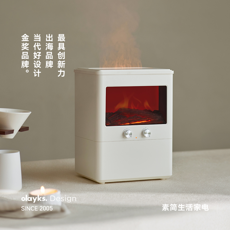 olayks立时加湿器家用小型卧室轻音孕妇婴儿大雾量空气净化客厅