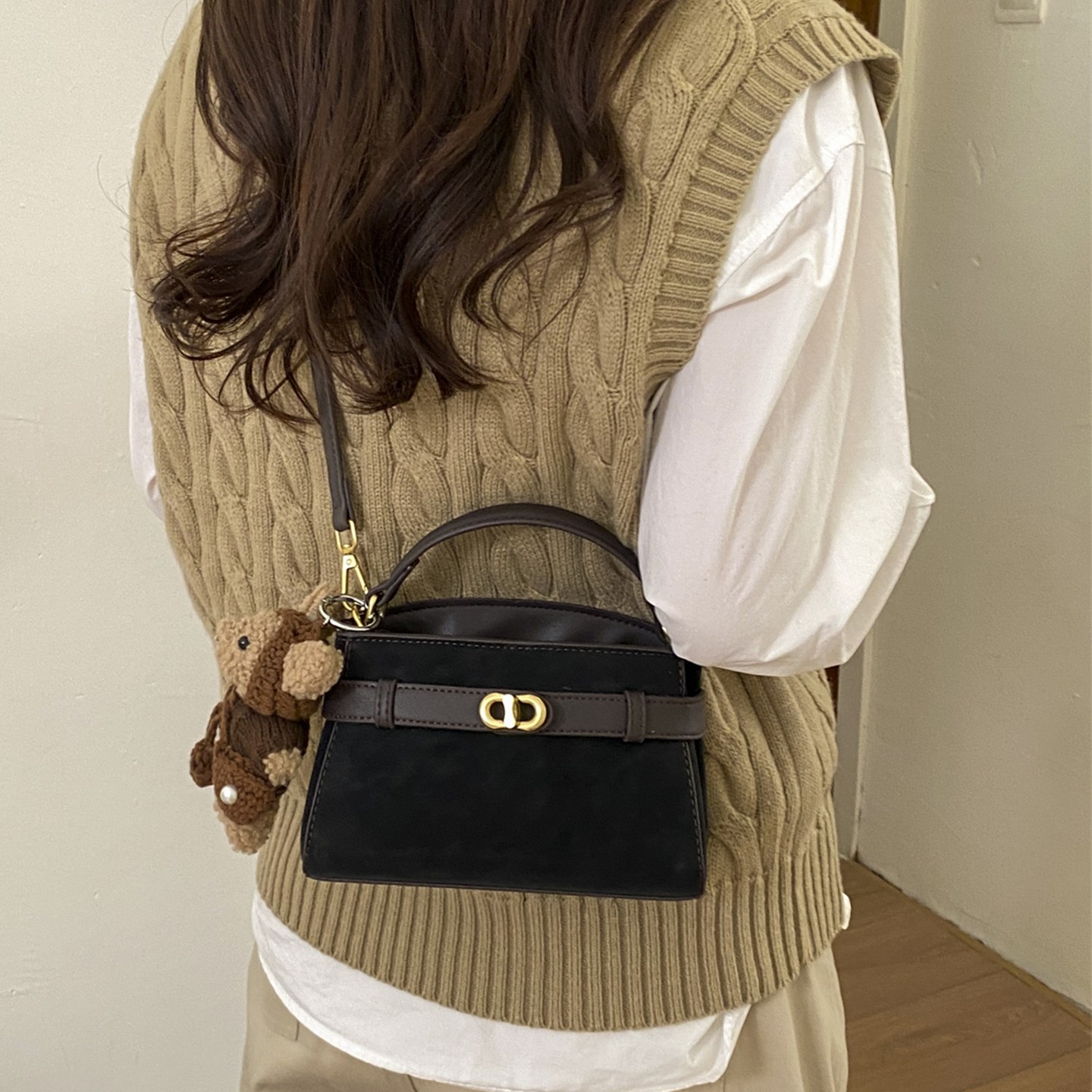 今年流行小众设计感手拎斜挎包小包包2026新款潮百搭小方包女款,箱包皮具/热销女包/男包,手机包,淘宝优惠券,粉丝福利购,淘宝优惠卷