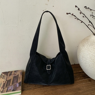 小众设计感柔软腋下包上班通勤包2025新款潮百搭时尚单肩包女款
