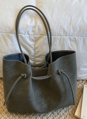 【有小包】大容量小众设计感托特包上班通勤包2025新款潮百搭大包