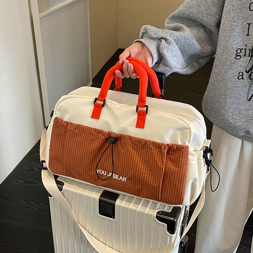 法国小众可扩容大容量旅行包女