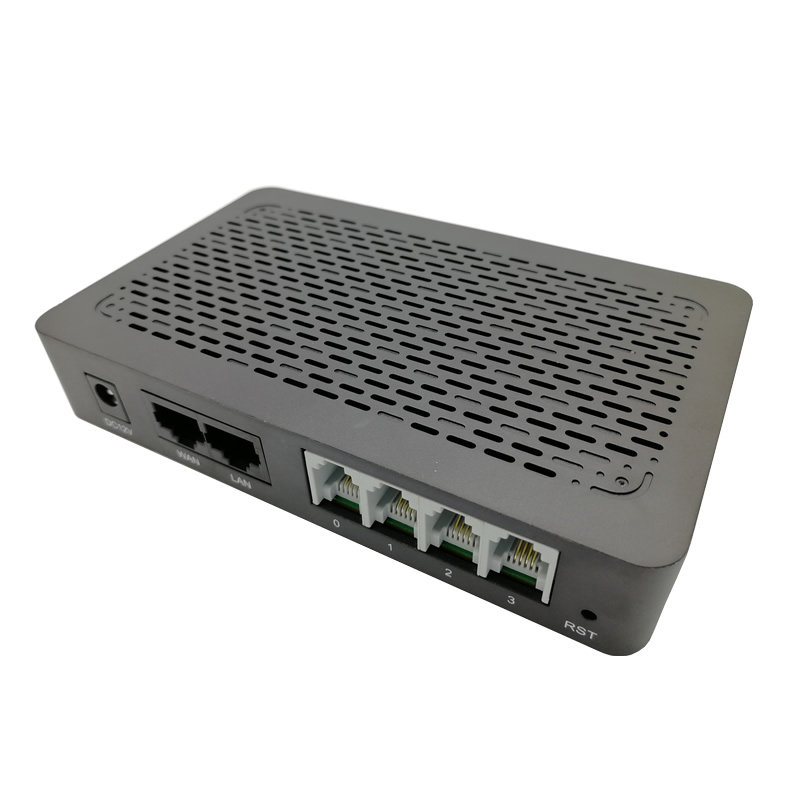 深简捷IAD-4S口语音网关IP/SIP协议网络电话FXS综合接入设备分机