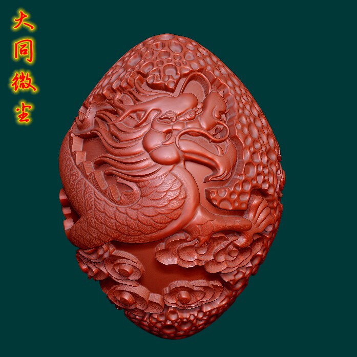 圆雕图三维图STL雕刻3D打印2D/3D绘图