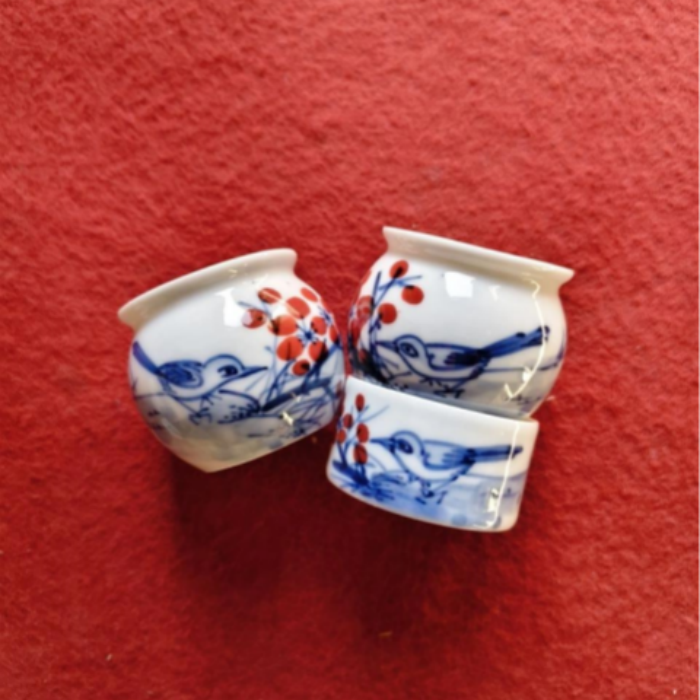 防溅痰盂手绘青花鸟食罐麻料鸟杯朱雀百灵陶瓷鸟食杯景德镇名氏堂,宠物/宠物食品及用品,鸟禽喂食器/喂水器,淘宝优惠券,粉丝福利购,淘宝优惠卷