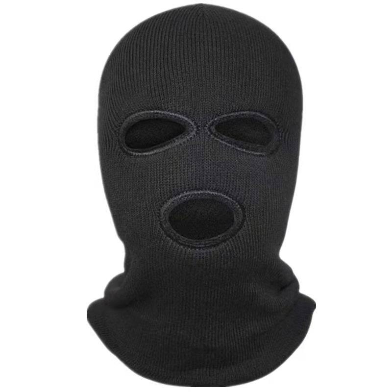 面罩毛线头套摩托车骑行针织棉帽冬季防寒三眼帽户外滑雪帽防风,服饰配件/皮带/帽子/围巾,帽子,淘宝优惠券,粉丝福利购,淘宝优惠卷
