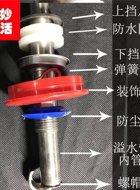 太阳雨太阳能原装防水圈进水口密封圈硅胶圈不锈钢管上水口卡簧