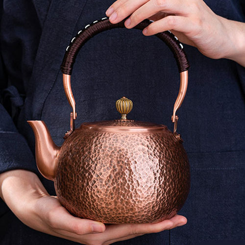 围炉煮茶户外铜壶烧水纯紫铜