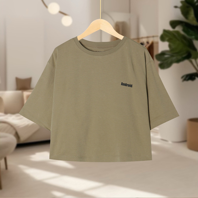 【JJ】简约休闲百搭宽松时尚女士短袖T恤JJ1335