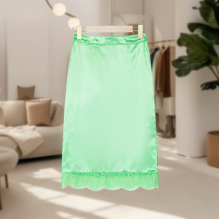 蕾丝边半裙JJ1535 高级感气质显瘦百搭宽松休闲时尚
