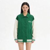 气质简约舒适百搭拼接棒球服外套P544 SP系列 时尚 P1270