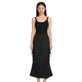 气质简约舒适透气显瘦别致大口袋半身裙P556 SP系列 时尚 P951