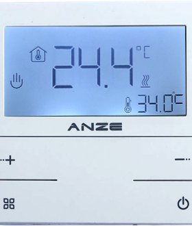 安泽（ANZE）温控器AZ76  取暖器/电暖器/电暖气/地暖/电采暖配件