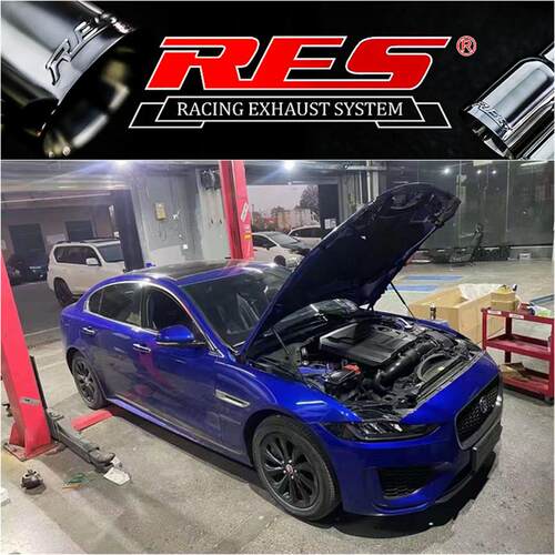 适用于捷豹XE XEL XF XJL XFL改装RES头段中尾段阀门汽车排气管