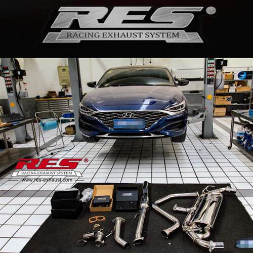 RES中尾段双出智能电子阀门排气管头段适用现代菲斯塔适用
