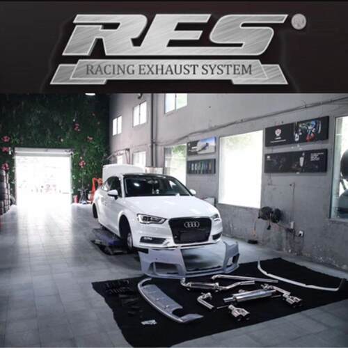 RES排气管中尾段 跑车声浪 S3款适用奥迪A3 1.4T/1.8T/2.0T适用