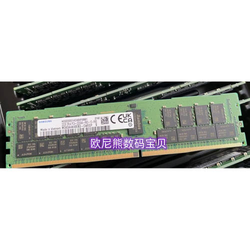 M393A4K40EB3-CWE三星 32G 2R×4 PC4-3200AA DDR4 3200 ECC REG
