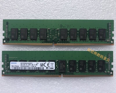 原厂三星 M393A4K40BB2-CTD7Q 服务器内存 32G 2RX4 DDR4 2666V