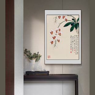 苏绣DIY套件初学 工笔题字花卉 玄关客厅卧室餐厅书房 刺绣装饰画