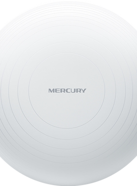 MERCURY水星 MCAP300P 300M无线吸顶式AP 百兆端口 胖瘦一体 标准PoE供电 吸顶/壁挂安装 多SSID 内部隔离